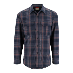 Simms Coldweather Long Sleeve Shirt - Men's - Selvedge Logan Plaid - L