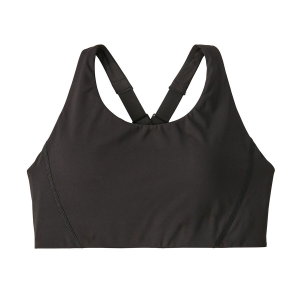 Patagonia Shadowlite Mid Impact Adjustable Bra - Women's - Black - L
