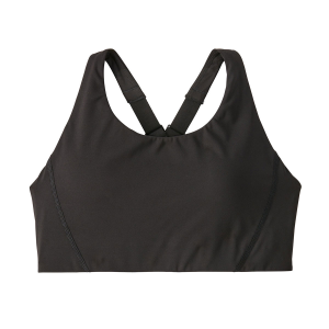 Patagonia Shadowlite Mid Impact Adjustable Bra - Women's - Black - M