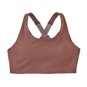Patagonia Shadowlite Mid Impact Adjustable Bra - Women's - Dulse Mauve - XS