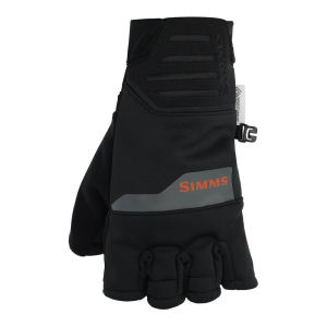 Simms Windstopper Half-Finger Glove - Black - XS