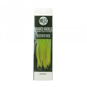 Umpqua / Metz Hackle Deceiver Streamer Pack - Grizzly