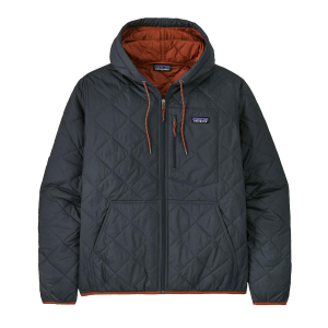 Patagonia Diamond Quilted Bomber Hoody - Men's - Smolder Blue - XL