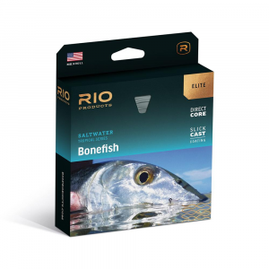 Rio Elite Bonefish Fly Line - Yellow and Black and Aqua - WF9F