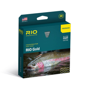 Rio Premier Gold Fly Line - Moss and Gold - WF4F