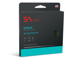 Scientific Anglers 3D Custom Tip Fly Fishing Line - Surf and Dark Green and Black - 462gr (12-15wt)
