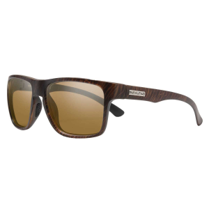 Suncloud Rambler Sunglasses - Polarized - Blackened Tortoise with Brown