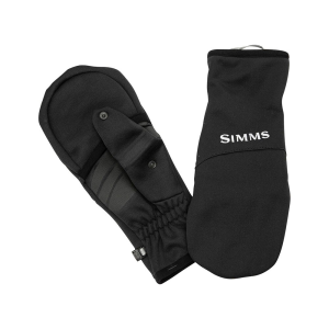 Simms Freestone Foldover Mitt - Black - 2XL