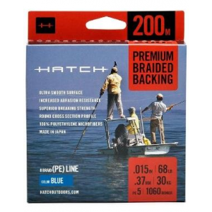 Hatch Outdoors Premium PE Backing - Orange - 100M/68LB