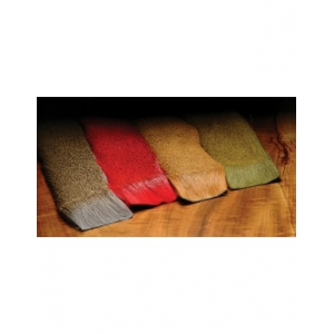Hareline Dubbin Premo Deer Hair Strip - Yellow - One Size
