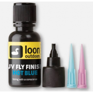 Loon UV Fly Finish - Hot Blue - 0.5oz