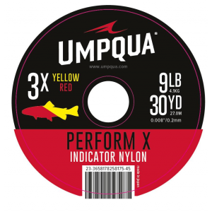 Umpqua Indicator Tippet Red - One Color - 2X - 30YD