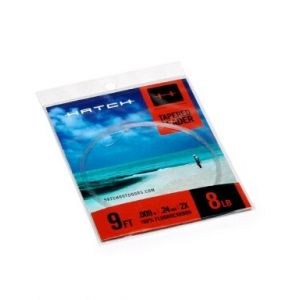 Hatch Outdoors Saltwater Tapered Leader - Clear - 8 lb