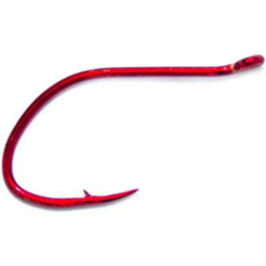 Umpqua U004 Series Hooks - 50pk - Red - 8