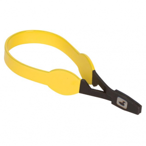 Loon Outdoors Ergo Hackle Plier - Yellow - 2.5in
