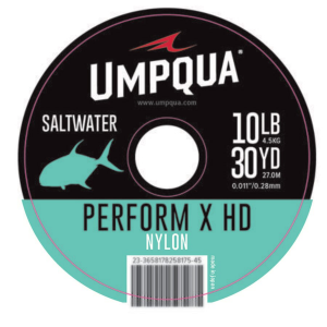 Umpqua Perform X HD Saltwater Nylon Tippet - 30 YD - One Color - 20lb