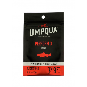 Umpqua Perform X Power Taper Trout Leader - Single - One Color - 9ft 3X