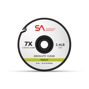 Scientific Anglers Absolute Trout Tippet - 30M - Clear - 0x