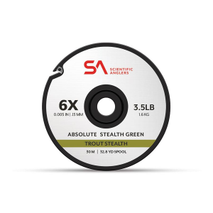 Scientific Anglers Absolute Trout Stealth Tippet - 30M - Green - 6X