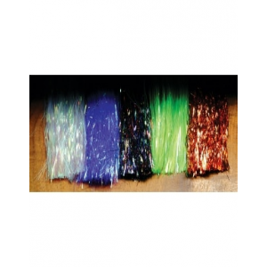 Hareline Dubbin Flashabou - Perch - One Size
