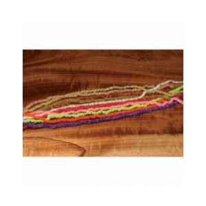 Hareline Dubbin Ice Dub Chenille - Orange - One Size