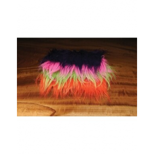 Hareline Dubbin Pseudo Hair - Fiery Hot Red - One Size