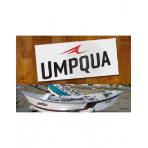 Umpqua Cut Out Boat Decal - One Color