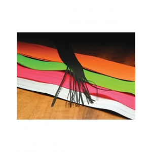 Hareline Dubbin Medium Round Rubber - Red - One Size