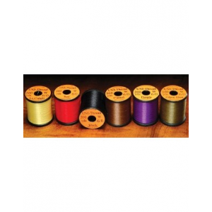 Hareline Dubbin Uni-Thread 6/0 Waxed - Rusty Brown - 6/0 Hook