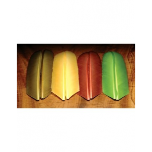 Hareline Dubbin Turkey Biot Quills - PMD - One Size