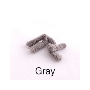 BC Fishing Supplies Chenille Body - Grey - One Size