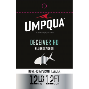 Umpqua Deceiver HD Bone/Permit Fluoro Leader - 12' - One Color - 10lb