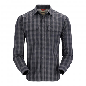 Simms Big Sky Long Sleeve Shirt - Men's - Black - XL