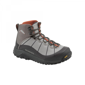 Simms Flyweight Wading Boot Rubber Soles - Women's - Cinder - 9