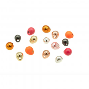 Umpqua Jig Bombs Fly Tying Bead - Black Nickel - 5.0mm