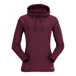 Simms Heavyweight Baselayer Hoody - Women's - Mulberry - L