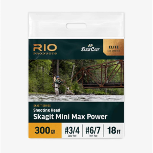 Rio Elite Skagit Mini Max Shooting Head Fly Line - #2 - 225gr