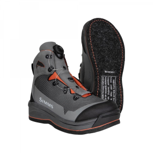 Simms Guide BOA Boot - Felt - Men's - Slate - 10