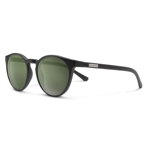 Suncloud Metric Sunglasses - Polarized - Matte Black with Grey Green