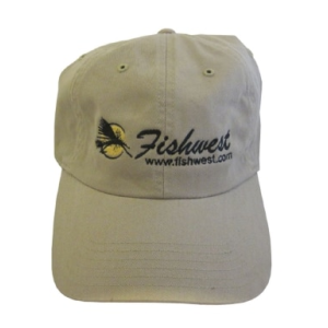 Fishwest Logo Simms CBP Single Haul Cap - Tan - One Size