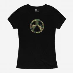 Magpul Women's Woodland Camo Icon Blend T-Shirt, 001, 2XL