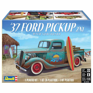 Carrera Revell Of Americas Inc CARRERA REVELL OF AMERICAS INC 1/25 37 Ford Pickup 2N1 w/ Surfboard, RMX854516 - $32.95 at Tower Hobbies
