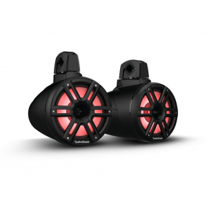 M2 8" Color Optix(TM) 2-Way Horn Wake Tower Speakers - Black