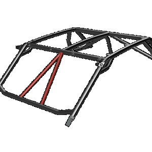 Cage Option: Front Intrusion Bars Hi-Brow RZR PRO XP (2-Seat)