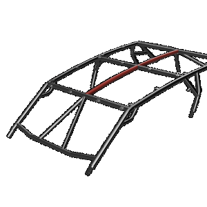 Cage Option: Roof Intrusion Bars&comma; RZR PRO XP (4-Seat)