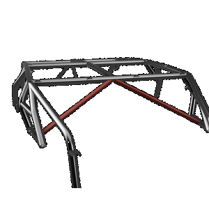Cage Option: Rear Intrusion Bars RZR PRO XP (4-Seat)