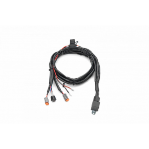LED Light Bar Wiring Harness - 2-Lead with Switch