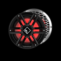 M2 10" DVC 4ohm Color Optix(TM) Infinite Baffle Marine Subwoofer - Black