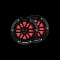M1 6" Color Optix(TM) Marine 2-Way Speakers - Black