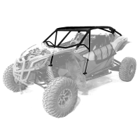 Can-Am Maverick X3 Race Cage (2-Seat) - Aluminum Roof